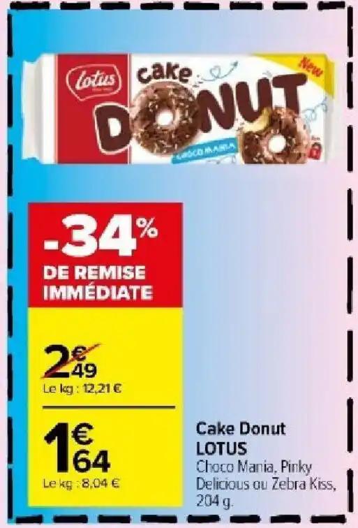 Cake Donut LOTUS