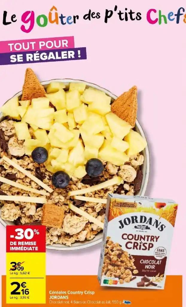Céréales Country Crisp JORDANS
