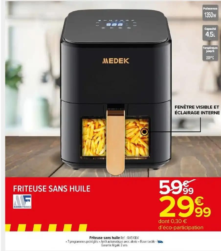 Friteuse sans huile Réf.: RA510DV