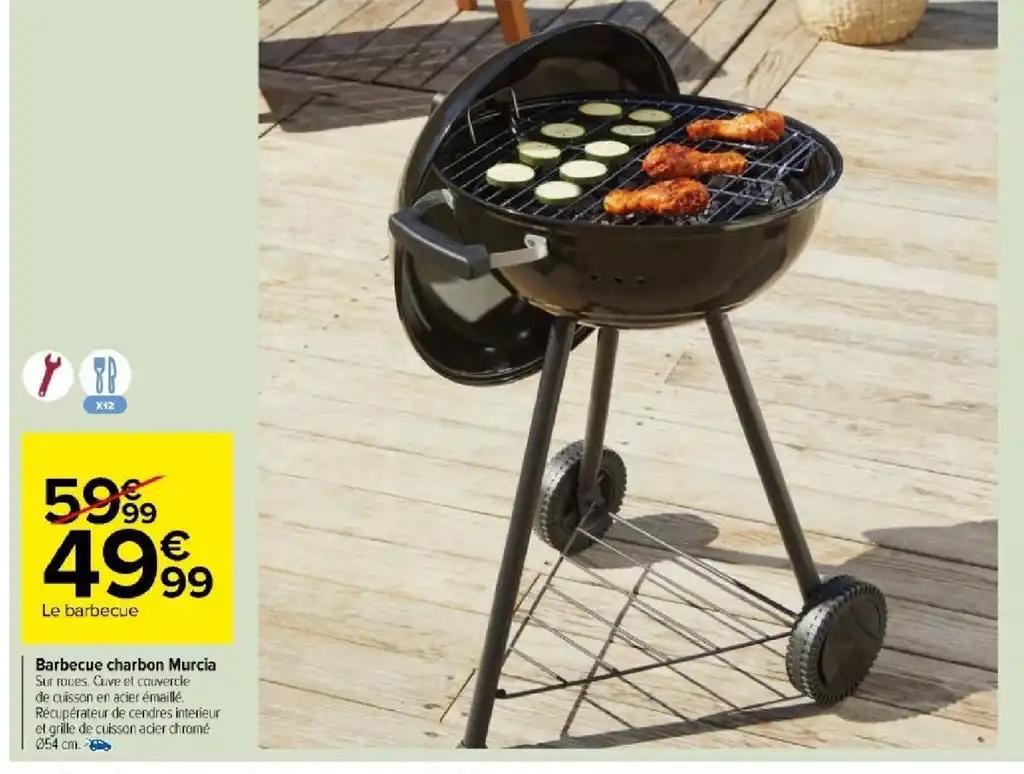 Barbecue charbon Murcia