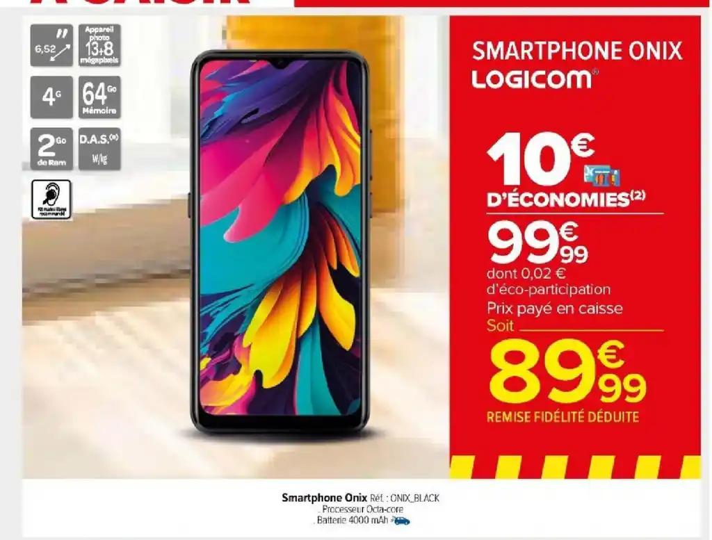 Smartphone Onix Réf.: ONIX_BLACK