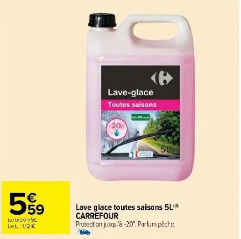 Lave glace toutes saisons 5L(d) CARREFOUR