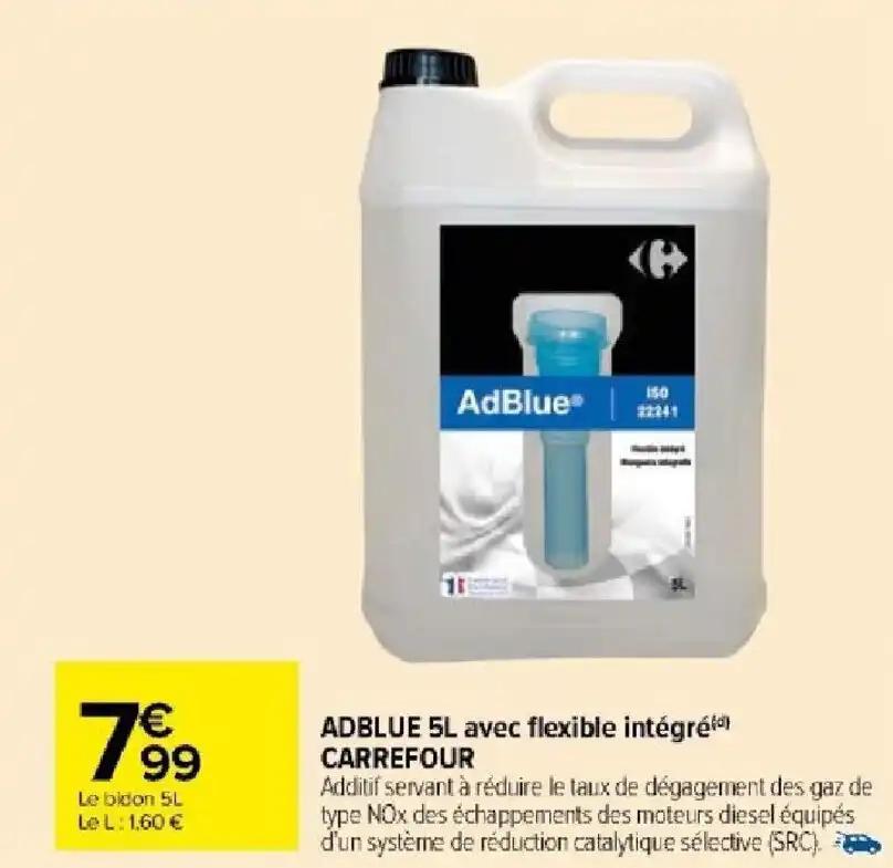 ADBLUE 5L avec flexible intégré CARREFOUR