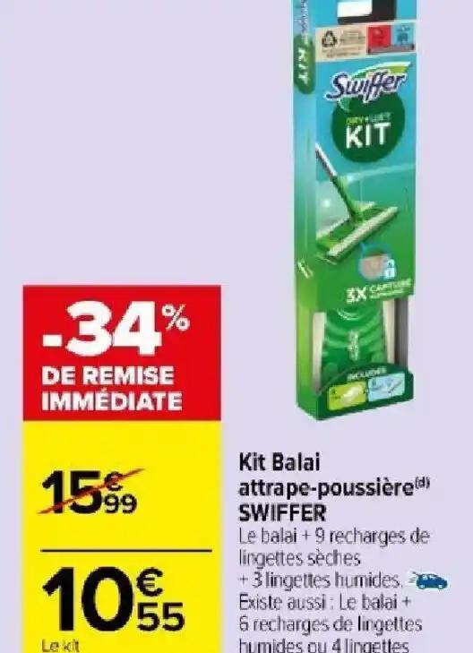 Kit Balai attrape-poussière(d) SWIFFER