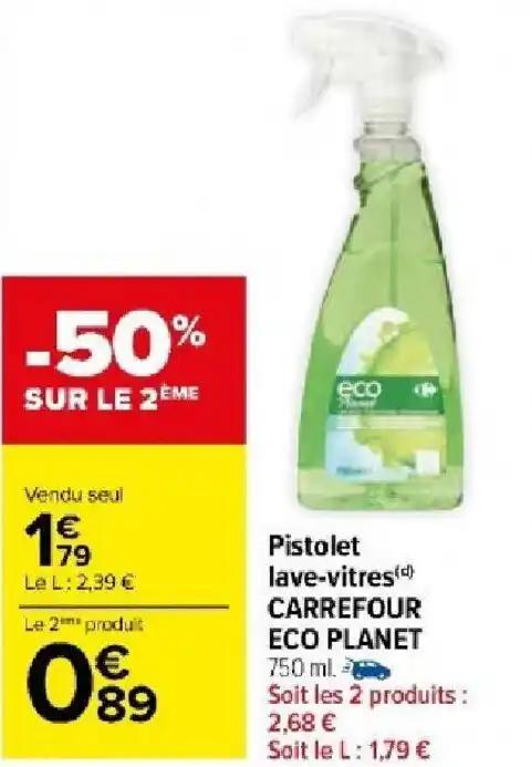 Pistolet lave-vitres(d) CARREFOUR