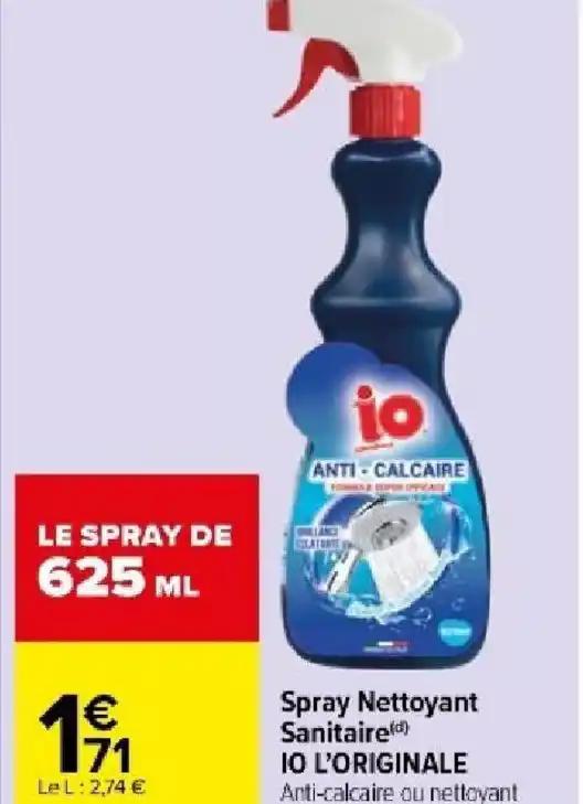 Spray Nettoyant Sanitaire(d) IO L'ORIGINALE