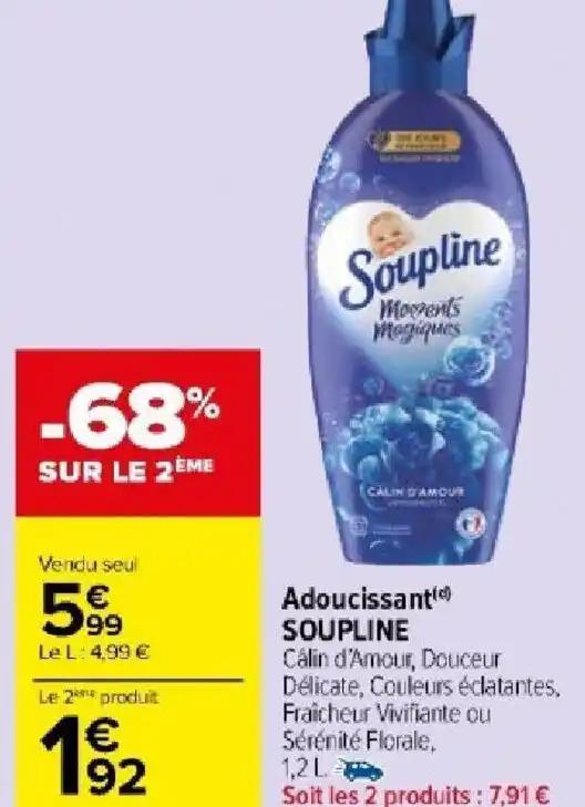 Adoucissant' SOUPLINE
