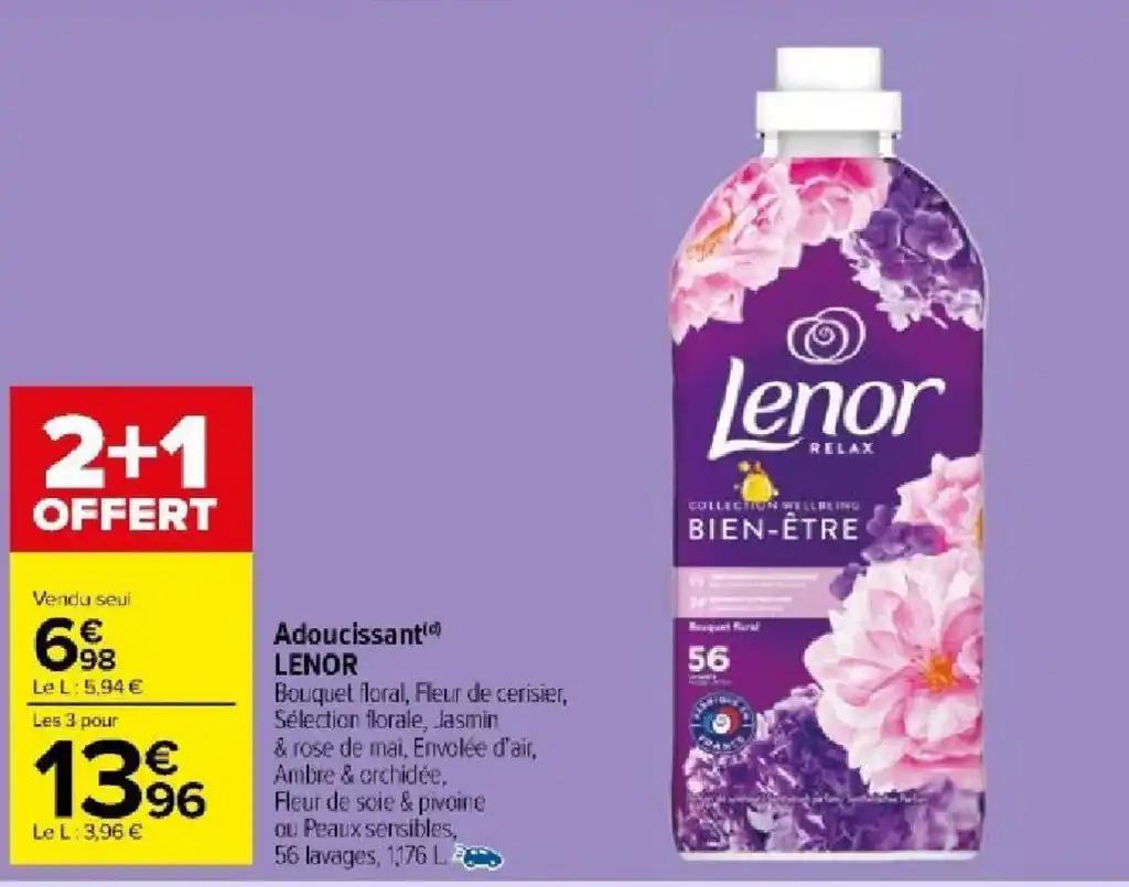 Adoucissant(d) LENOR