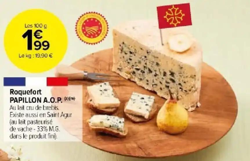 Roquefort PAPILLON A.O.P. (m)