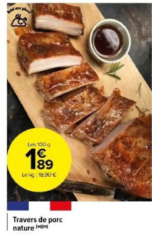 Travers de porc nature (wm)