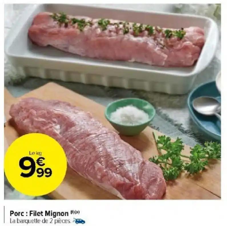 Porc: Filet Mignon May