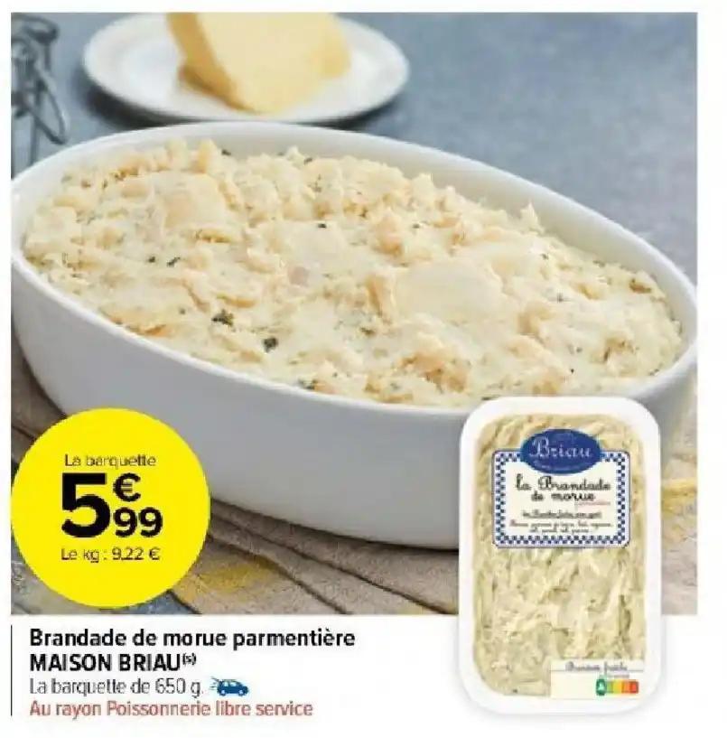 Brandade de morue parmentière MAISON BRIAU®
