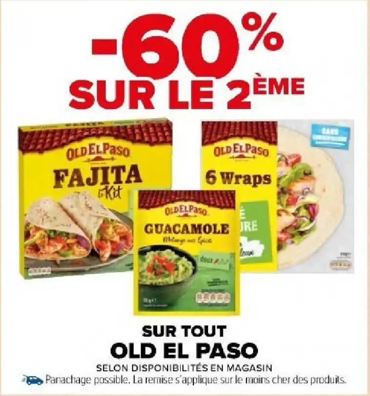 SUR TOUT OLD EL PASO