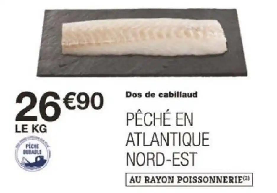 Dos de cabillaud