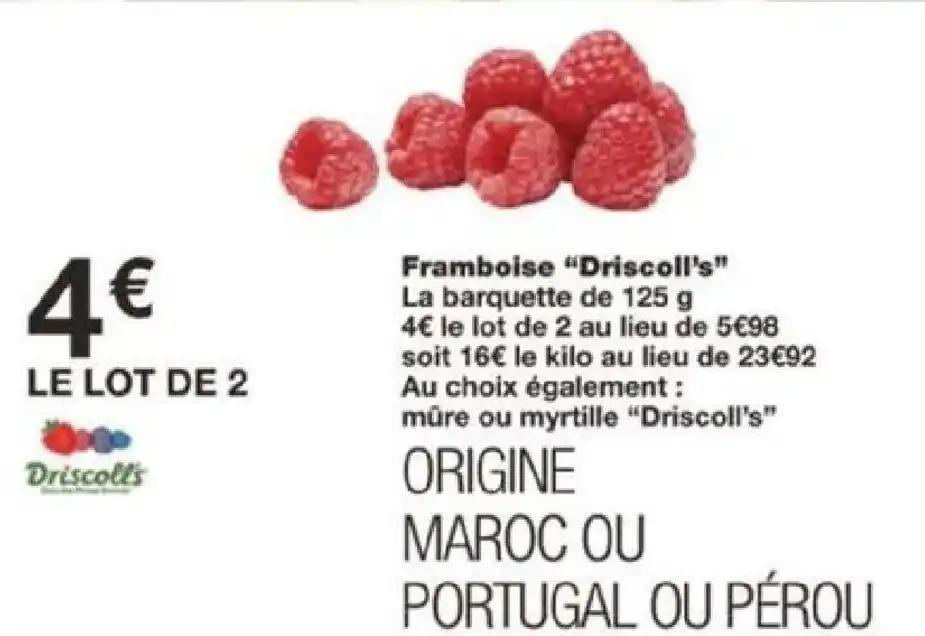 Framboise "Driscoll's"