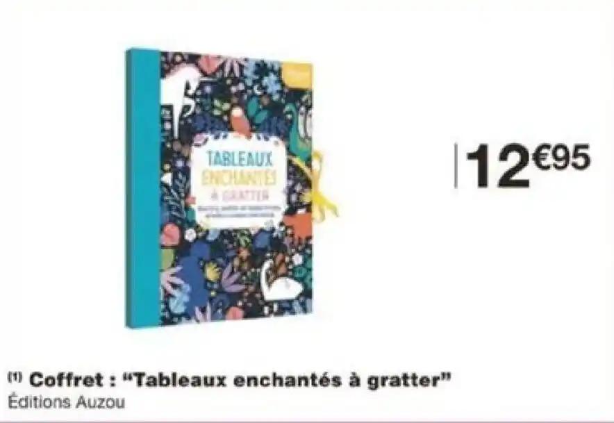 (1) Coffret: "Tableaux enchantés à gratter" Éditions Auzou