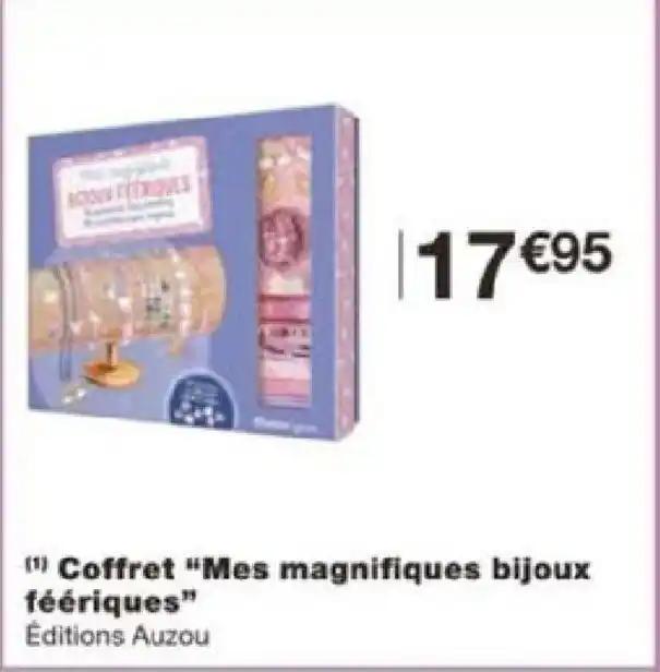 (") Coffret "Mes magnifiques bijoux féériques"