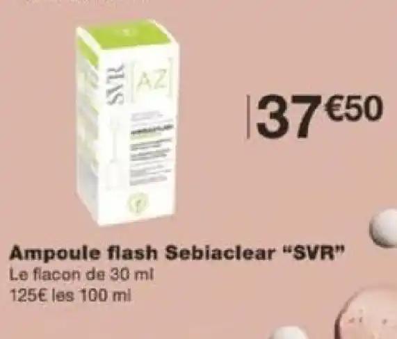 Ampoule flash Sebiaclear "SVR"