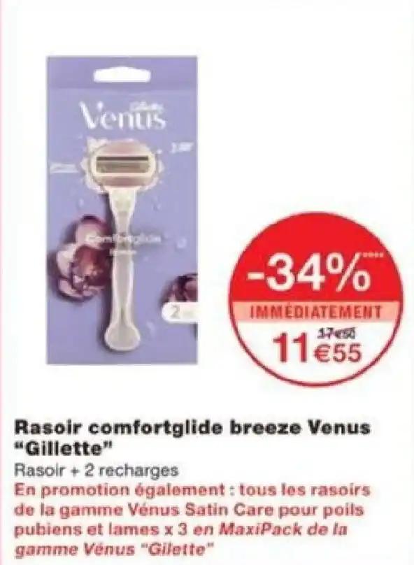 Rasoir comfortglide breeze Venus "Gillette"