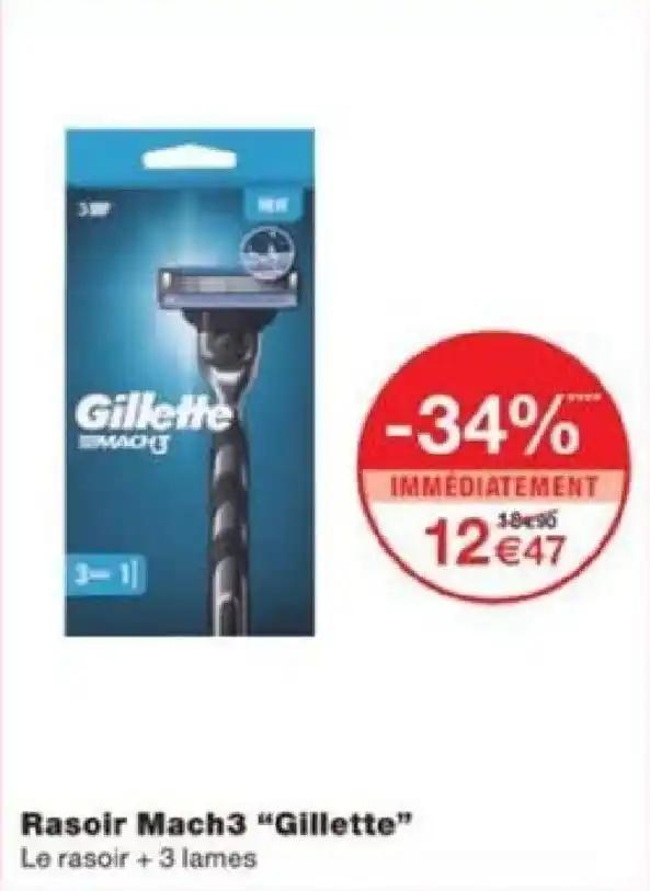 Rasoir Mach3 "Gillette"