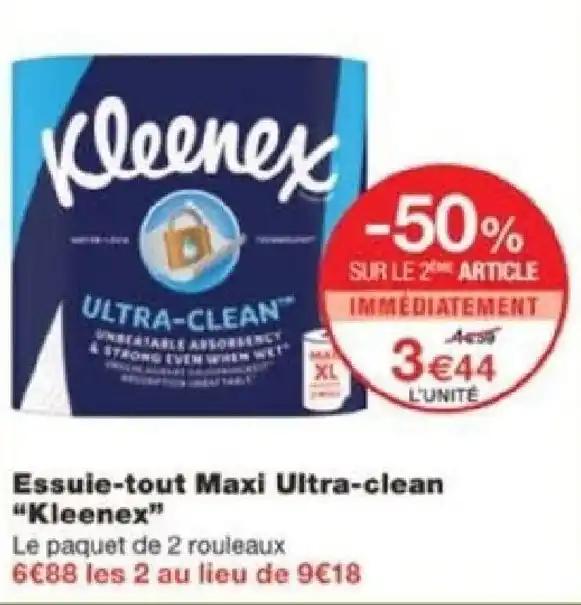 Essuie-tout Maxi Ultra-clean "Kleenex"