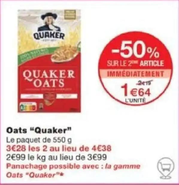 Oats "Quaker"