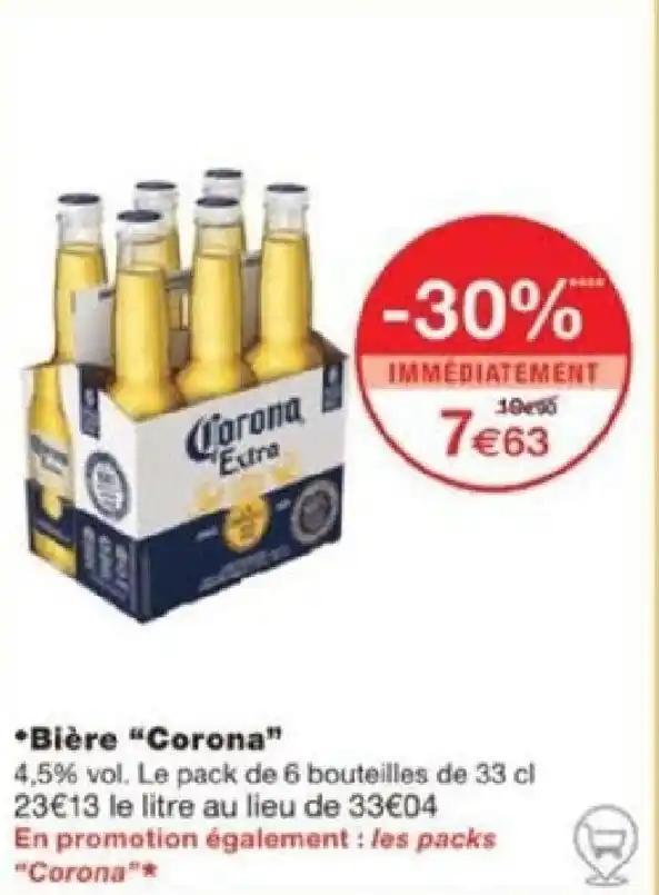 *Bière "Corona"