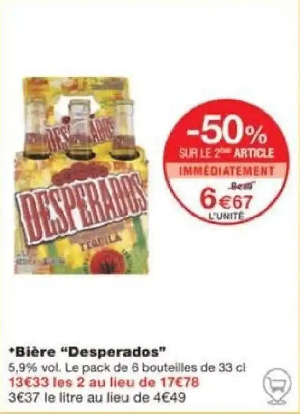*Bière "Desperados"