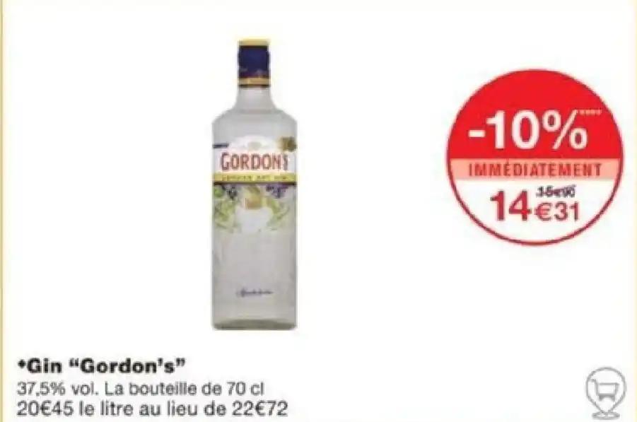 *Gin "Gordon's"