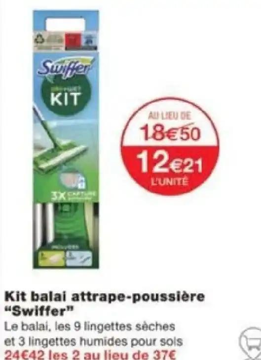 Kit balai attrape-poussière "Swiffer"