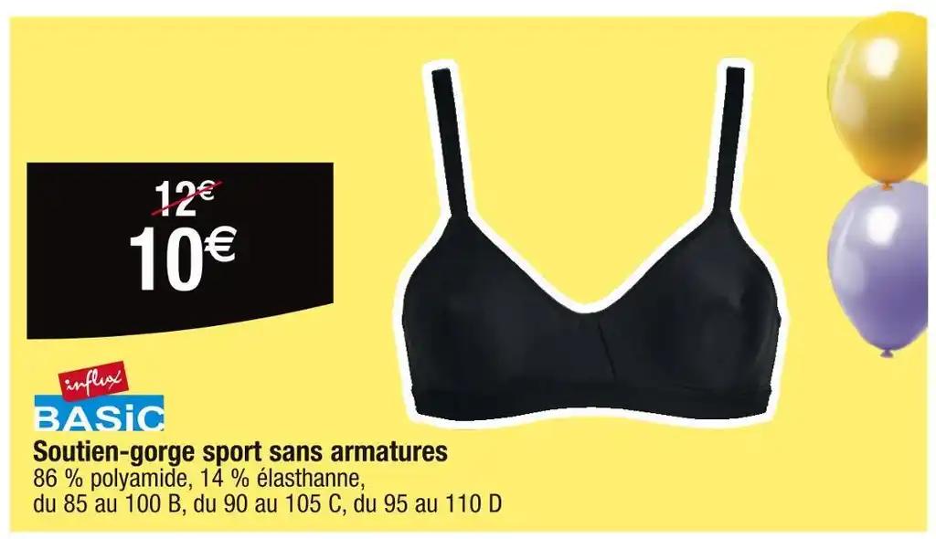 INFLUX Soutien-gorge sport sans armatures