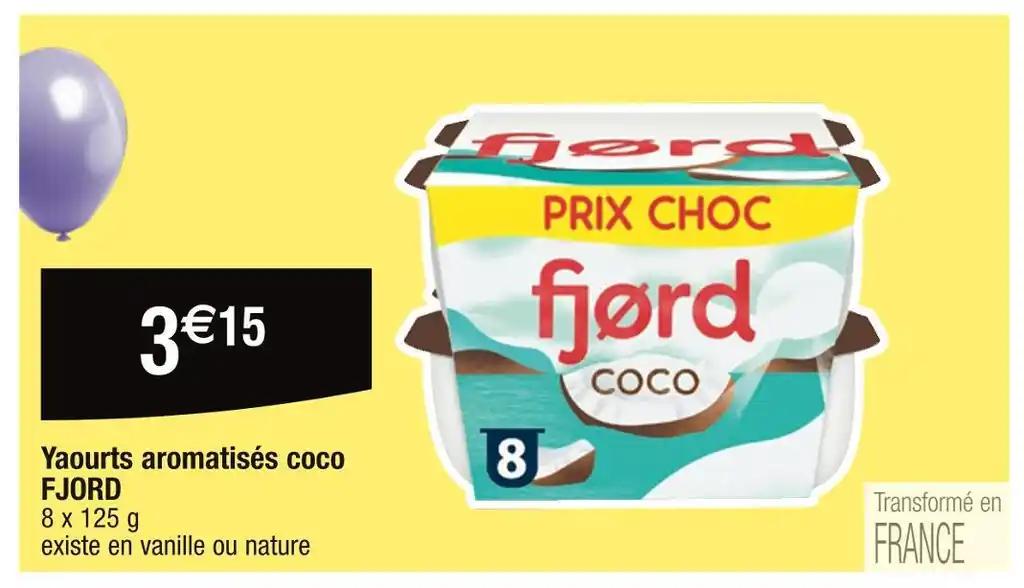 FJORD Yaourts aromatisés coco FJORD