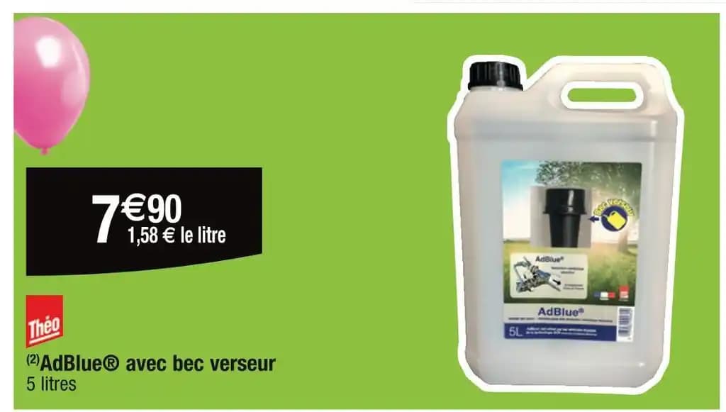 Théo (2)AdBlue avec bec verseur