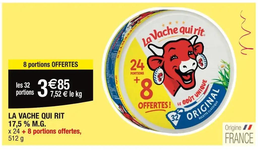 LA VACHE QUI RIT LA VACHE QUI RIT 17,5 % M.G