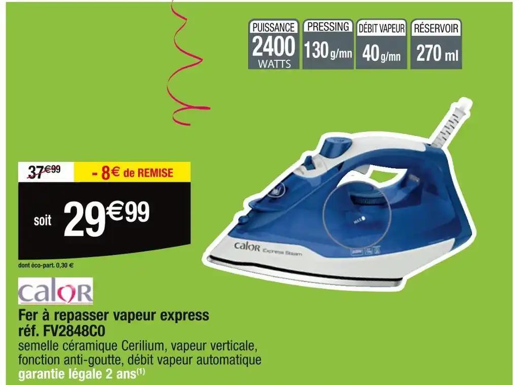 CALOR Fer à repasser vapeur express
