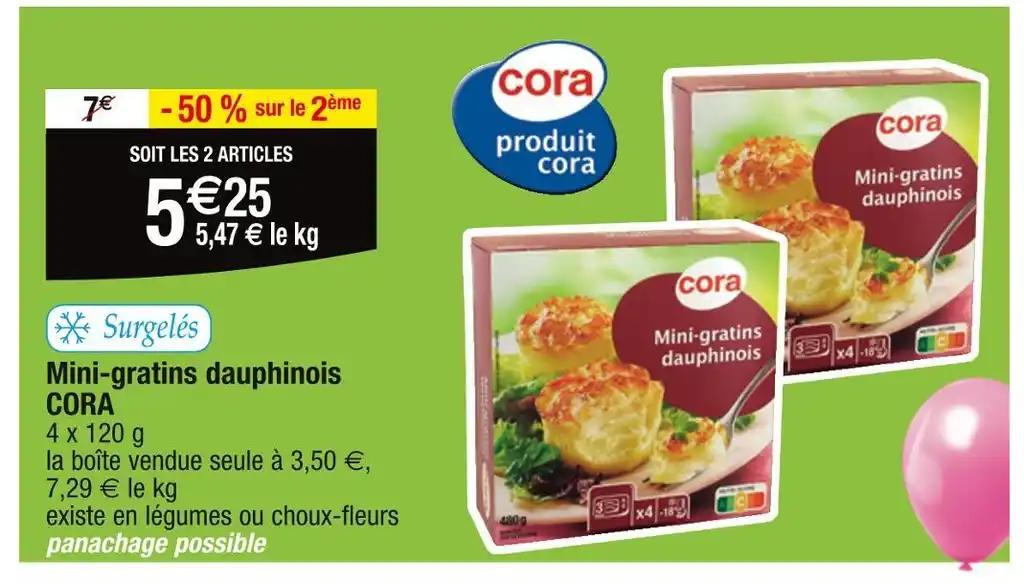 CORA Mini-gratins dauphinois