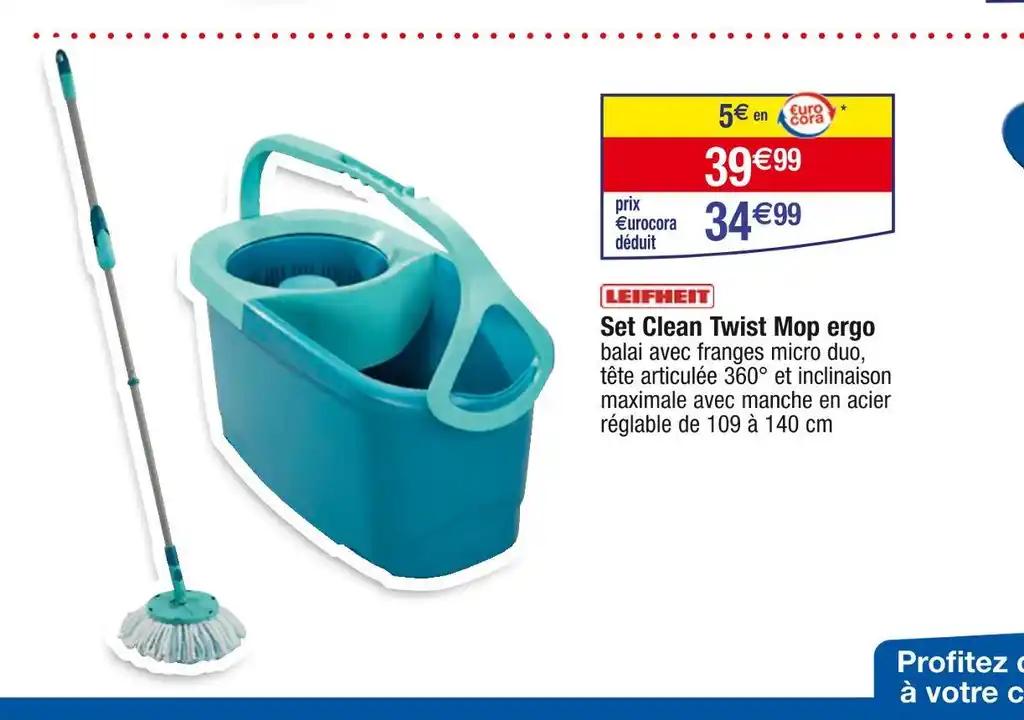 LEIFHEIT Set Clean Twist Mop ergo