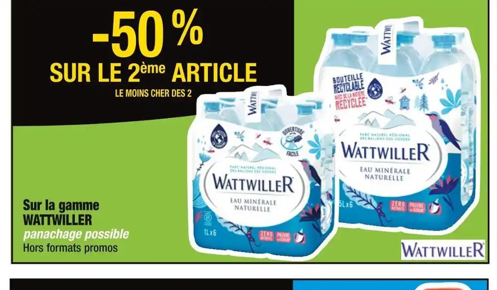 WATTWILLER -50% SUR LE 2ème ARTICLE Sur la gamme WATTWILLER