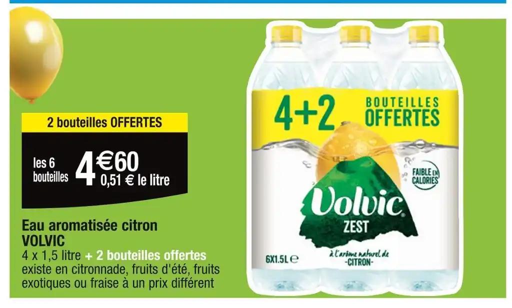 VOLVIC Eau aromatisée citron