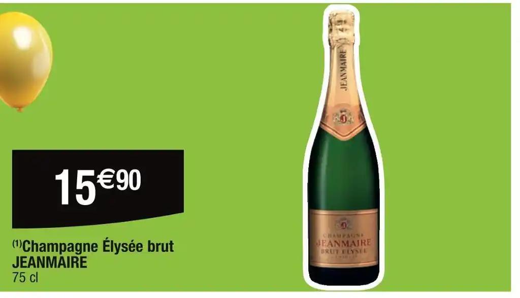 JEANMAIRE Champagne Élysée brut