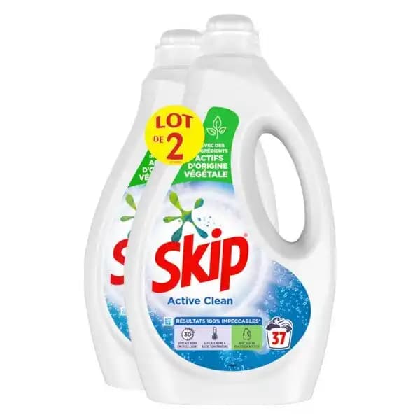 Lessive Liquide Active Clean Skip