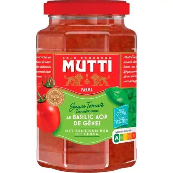 Sauce Tomates Et Basilic Mutti