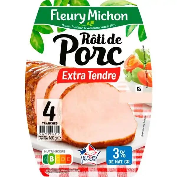 Rôti De Porc Fleury Michon