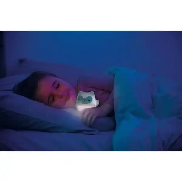 Coffret Veilleuse Chouette + Doudou Infantino