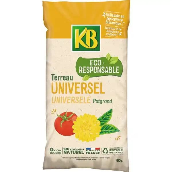 Terreau Universel Éco-Responsable 40 L