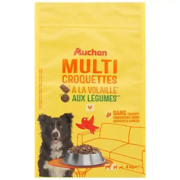 Croquettes Moelleuses Chien Auchan