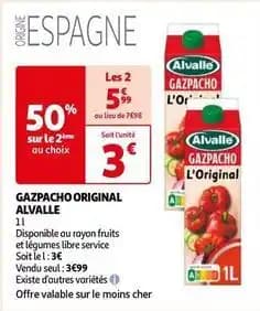 Alvalle - gazpacho original
