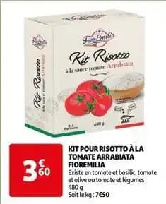 Fioremilia - kit pour risotto à la tomate arrabiata