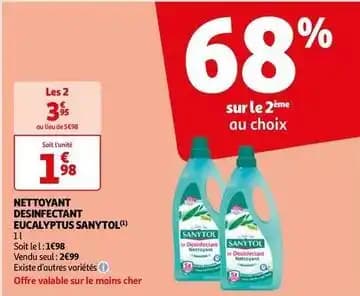 Sanytol - nettoyant desinfectant eucalyptus