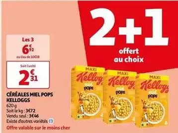 Kellogg's - céréales miel pops